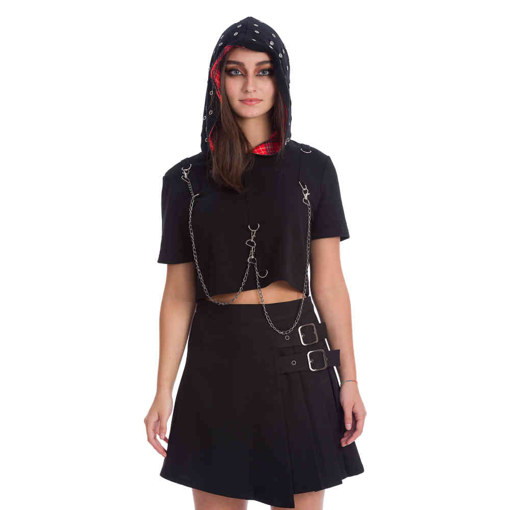 Banned - YOUTH GIRL Hoodie/trui - Zwart